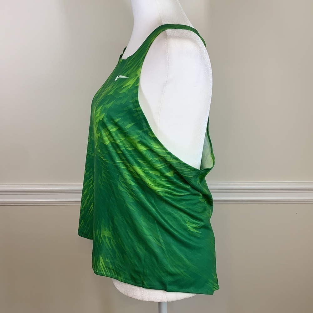 NIKE Racerback Green Tank Top M - Picture 3 of 9